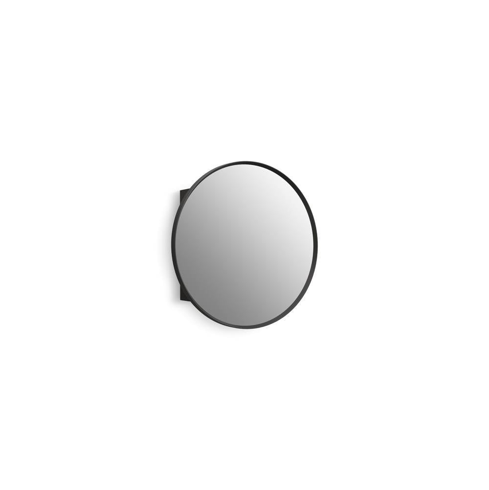 Kohler - Verdera 24'' round framed medicine cabinet - Matte Black