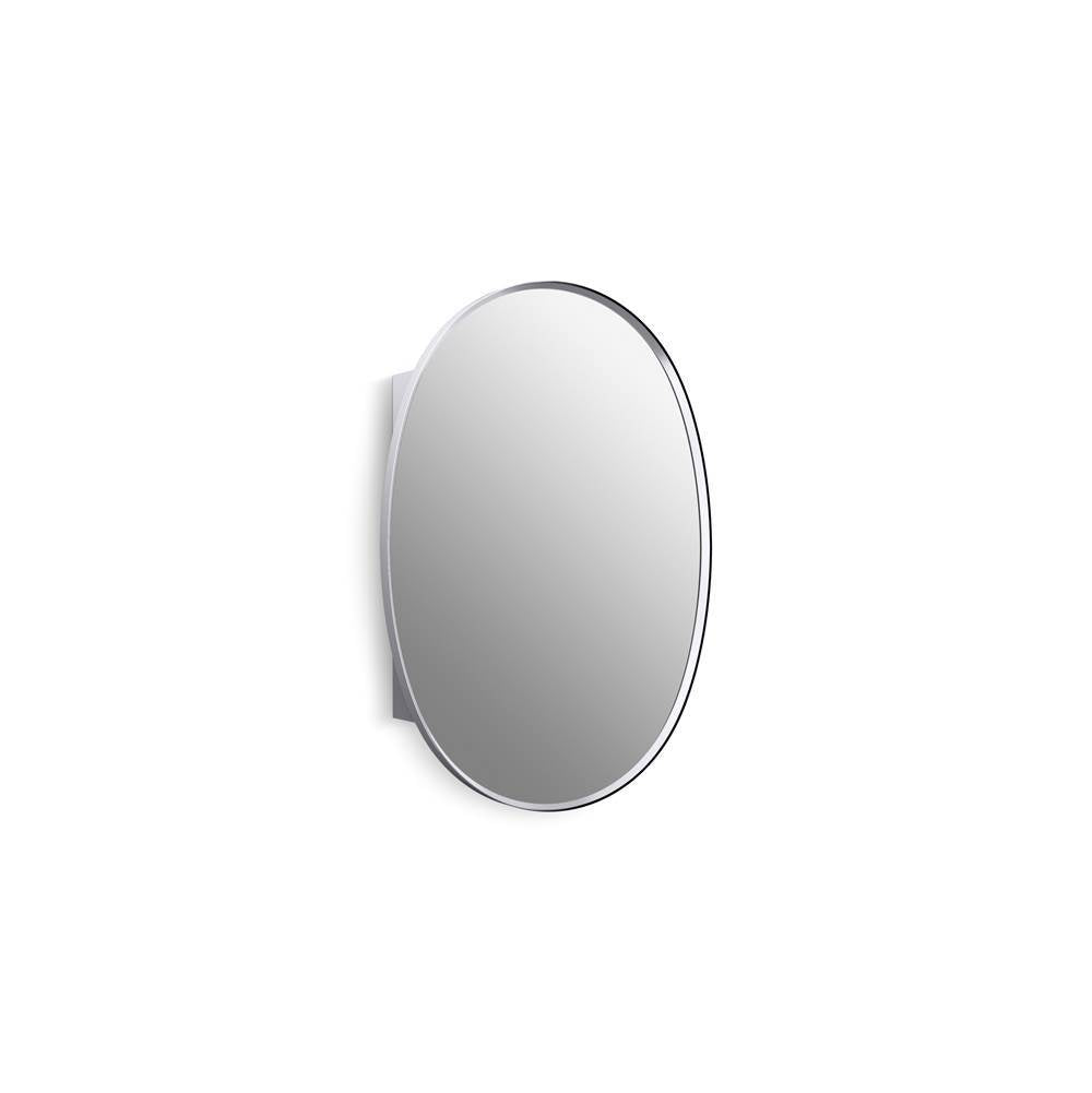 Kohler - Verdera 24'' x 34'' oval framed medicine cabinet - Polished Chrome