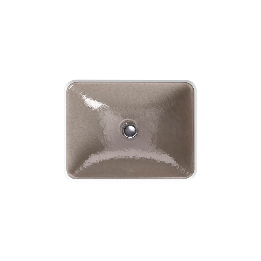 Yepsen 20'' rectangular undermount bathroom sink, no overflow
