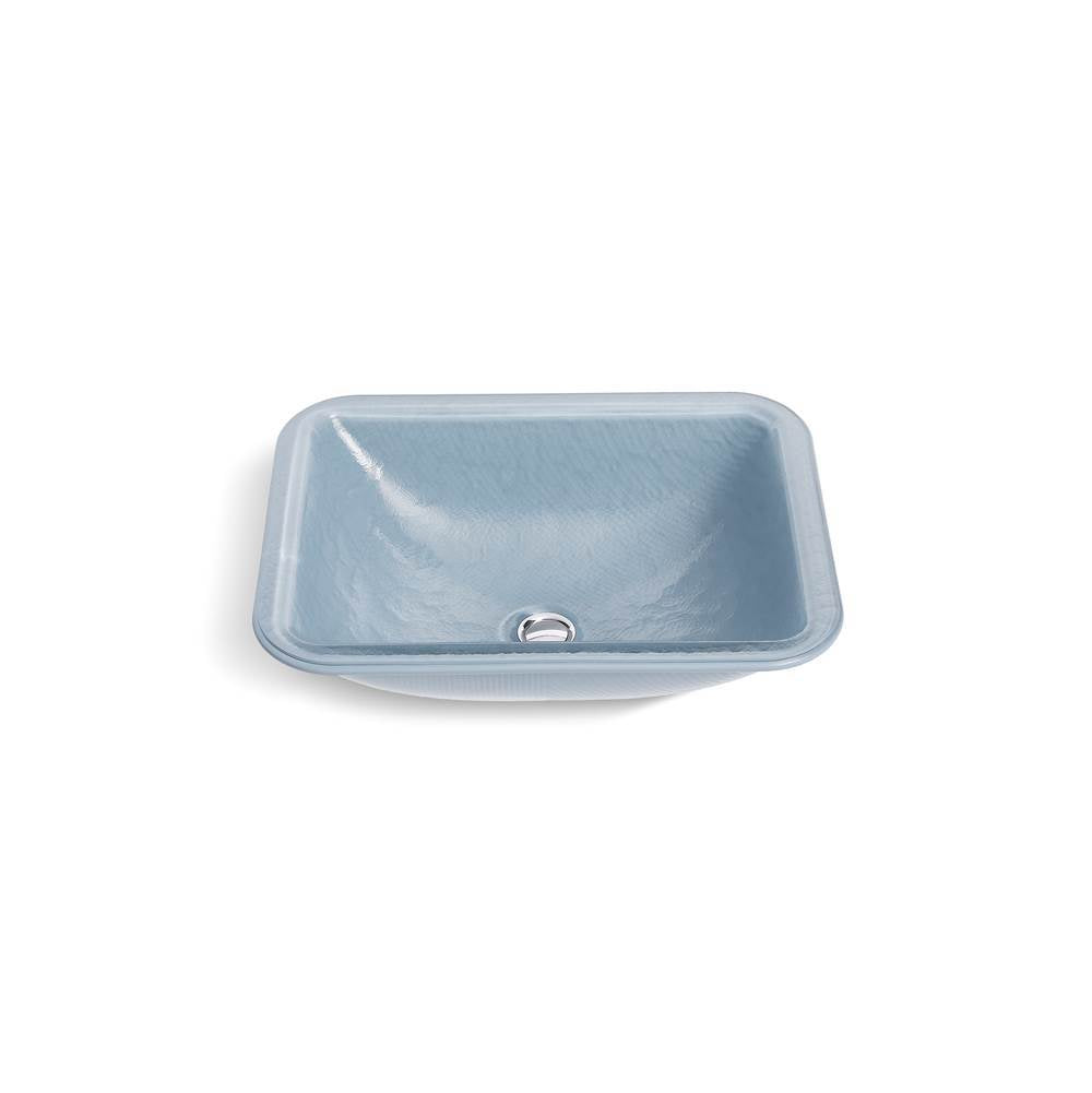Kohler - Yepsen 20'' rectangular undermount bathroom sink, no overflow - Opaque Dusk