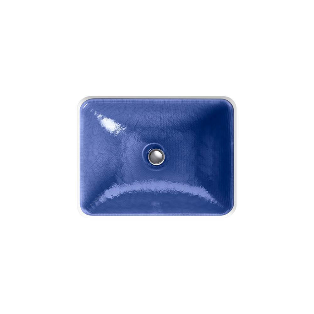 Yepsen 20'' rectangular undermount bathroom sink, no overflow