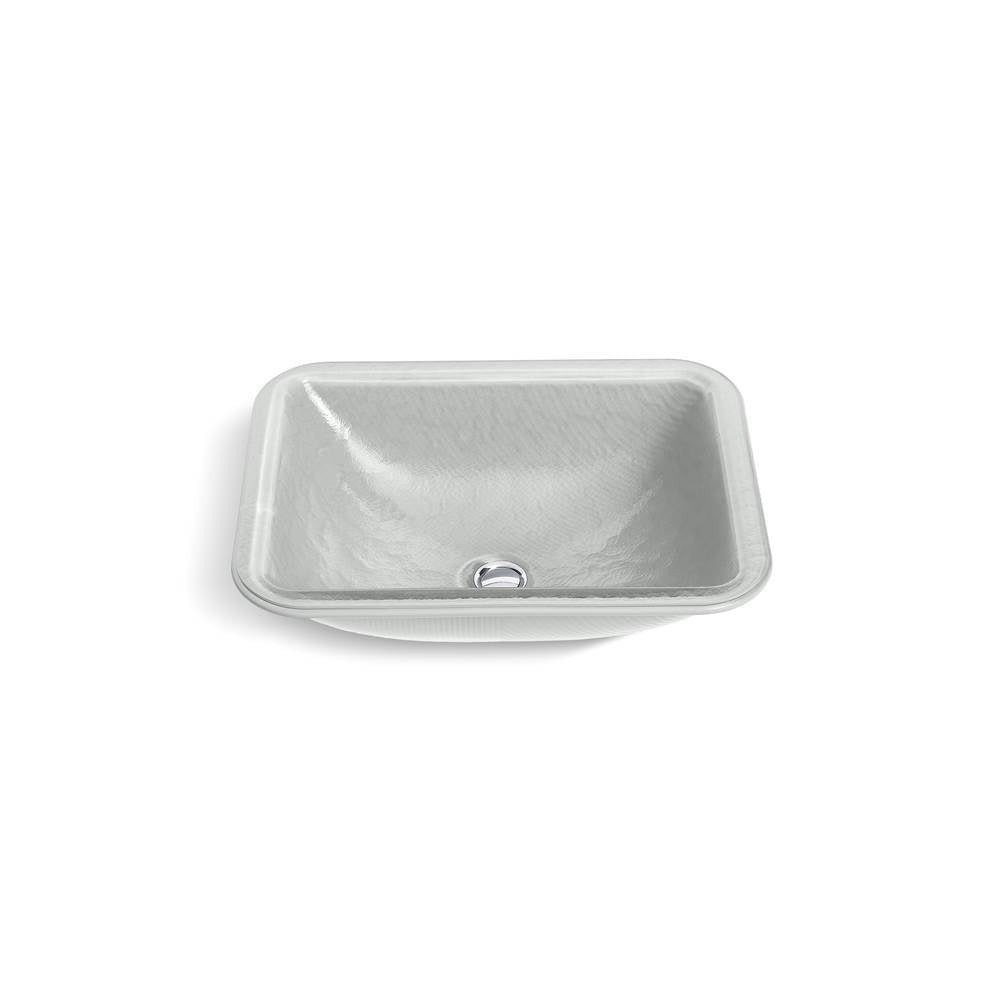 Kohler - Yepsen 20'' rectangular undermount bathroom sink, no overflow - Opaque Stone