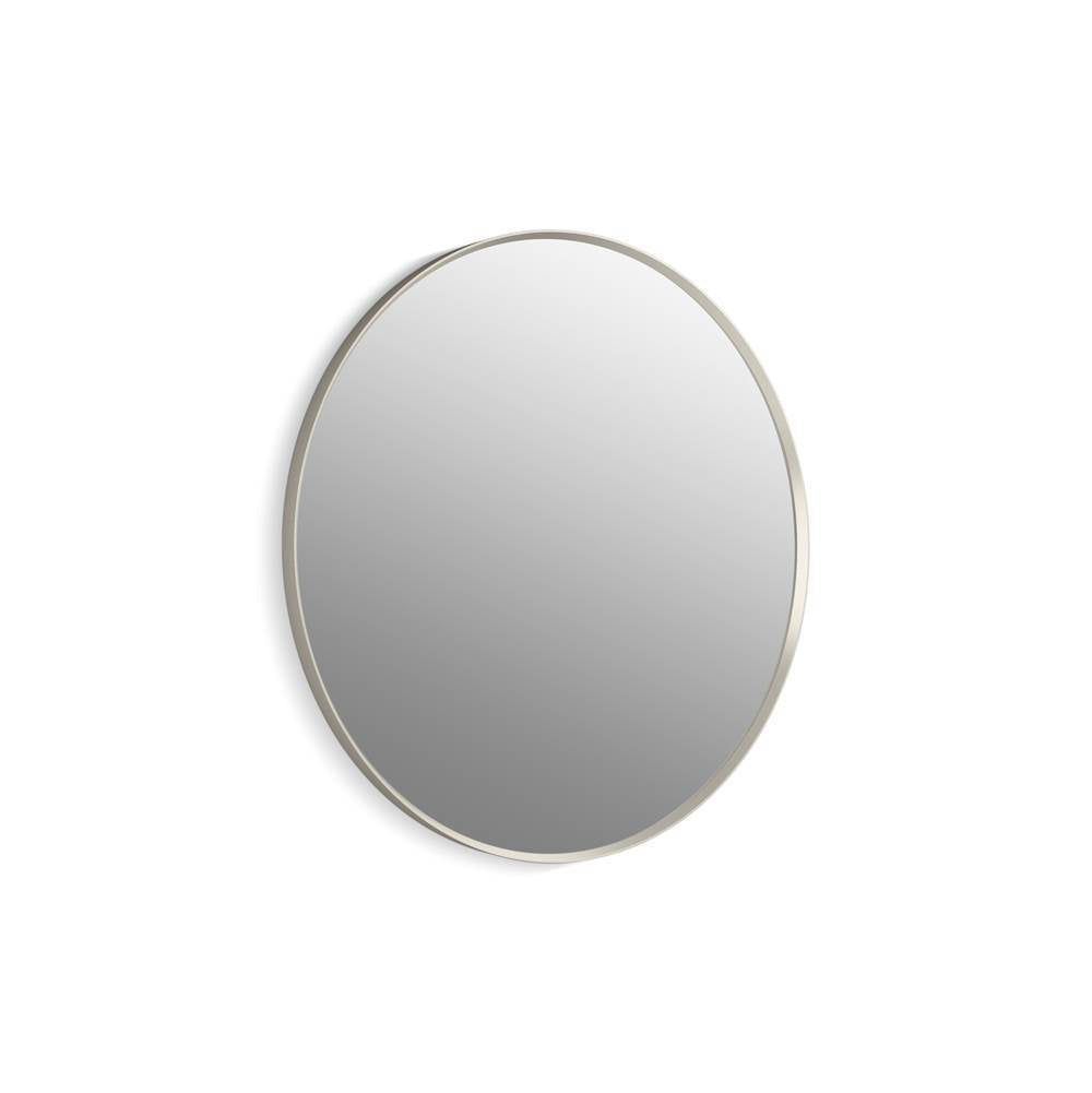 Kohler - Essential 36'' round framed mirror - Brushed Nickel