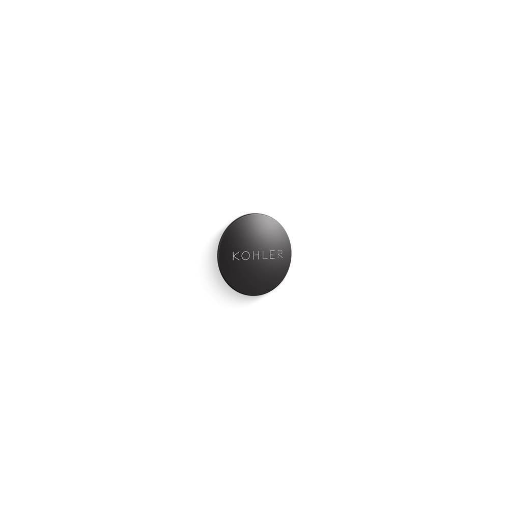 Kohler - Iron Plains Overflow cap for Iron Plains bathroom sinks - Matte Black