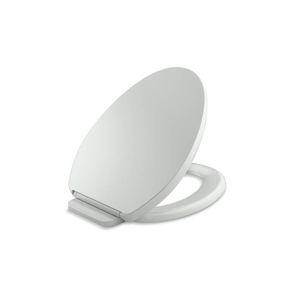 Kohler - Impro ReadyLatch Quiet-CloseE elongated toilet seat - Ice Grey