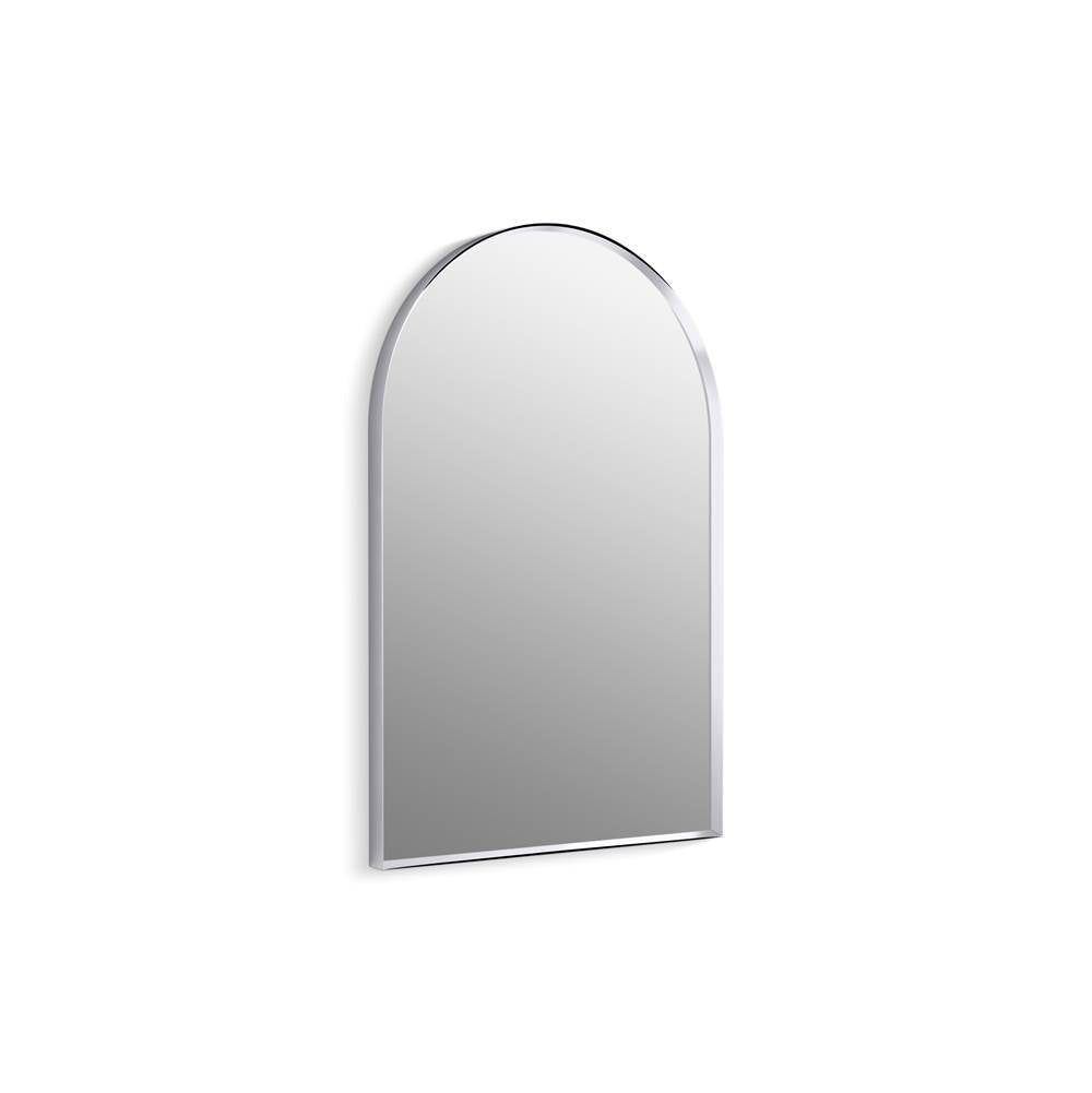 Kohler - Essential 24'' x 36'' arched framed mirror - Polished Chrome