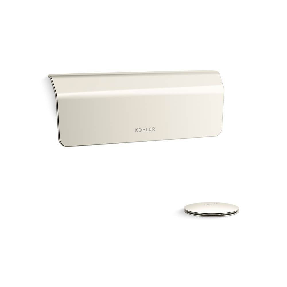 Kohler - VoluteE Bath drain trim - Vibrant Polished Nickel