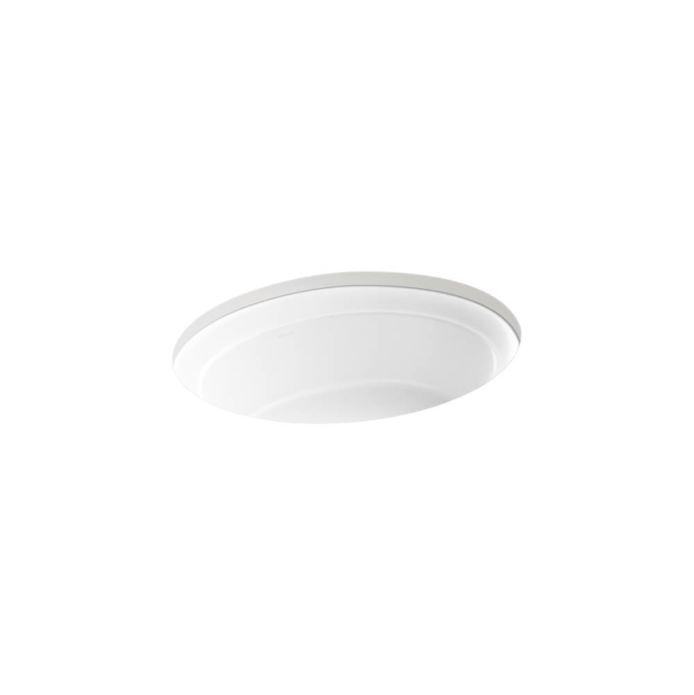 Kohler - ArtifactsE 21-1/4'' oval undermount bathroom sink - White
