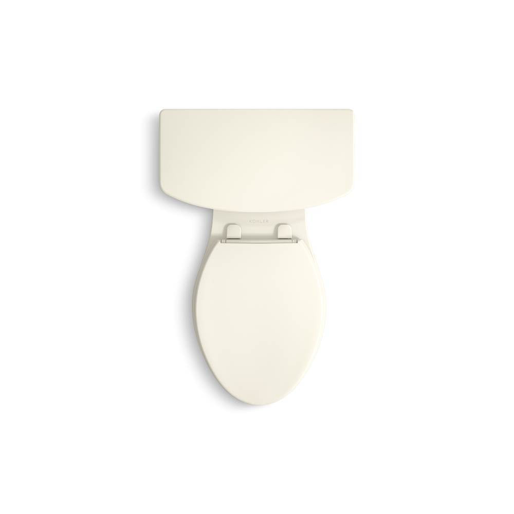 Corbelle Tall two-piece elongated toilet with skirted trapway, 1.28 gpf