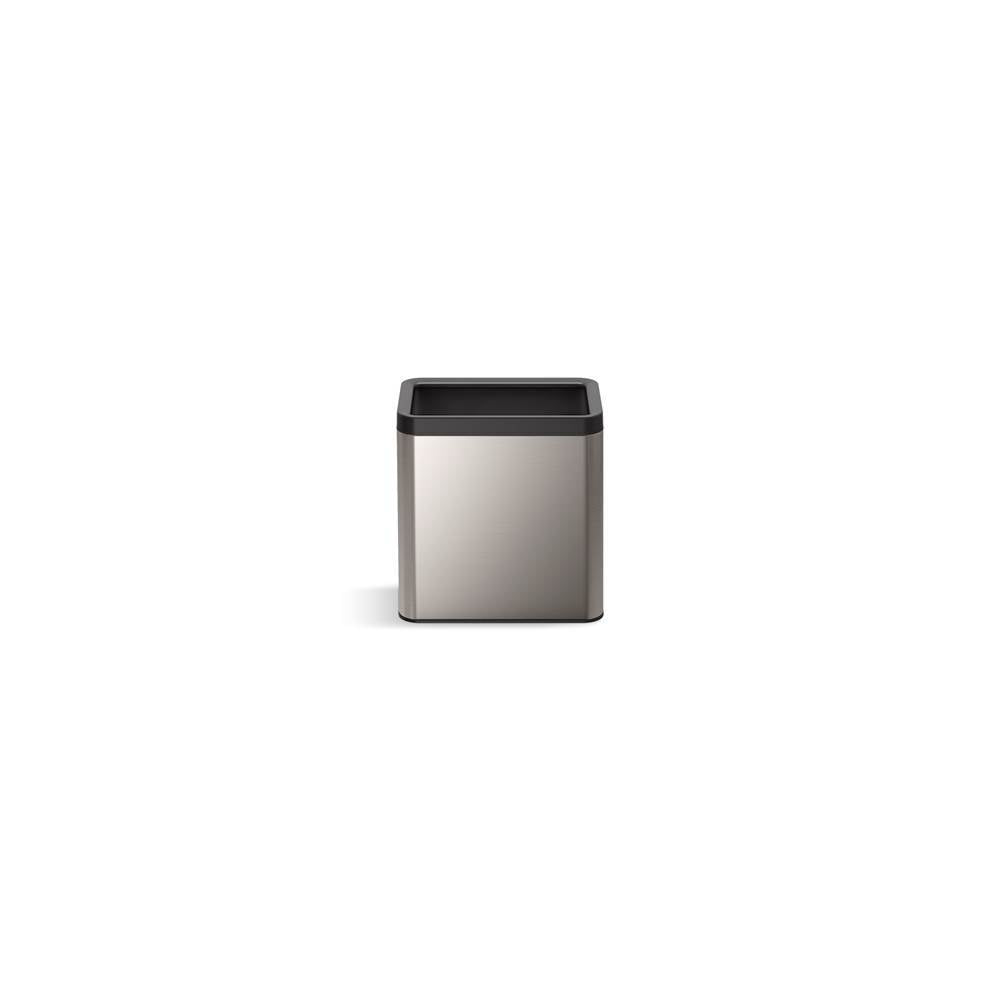 25-liter open-top trash can