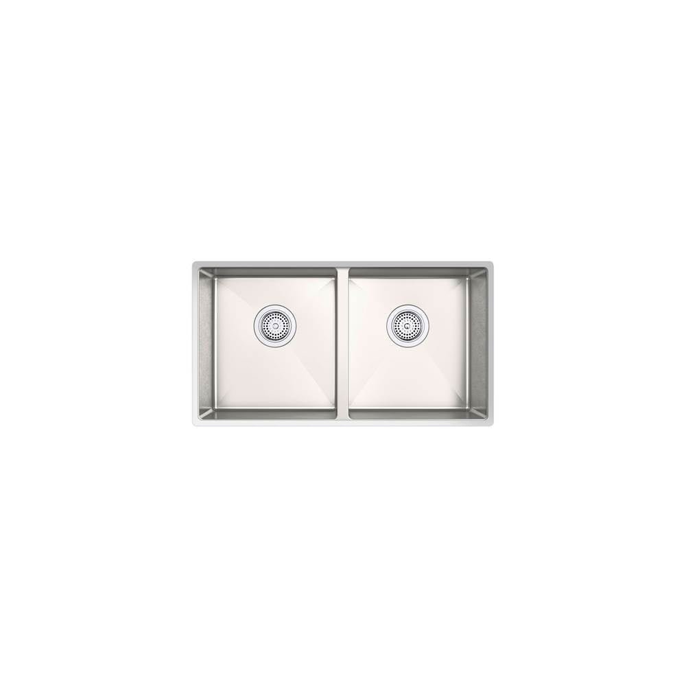 Strive 29-1/2'' undermount double-bowl kitchen sink