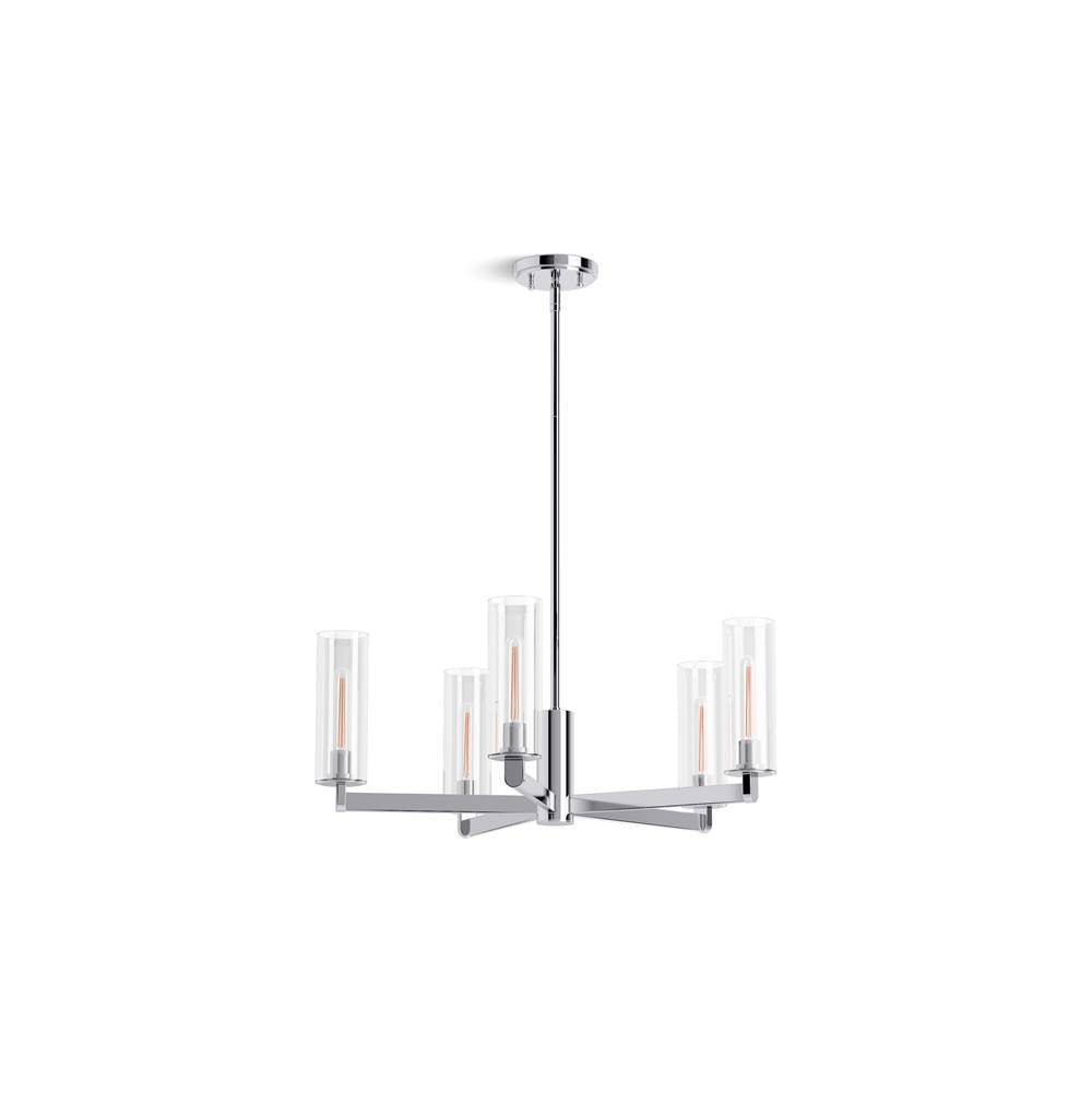 Kohler - Crue 26'' chandelier - Polished Chrome