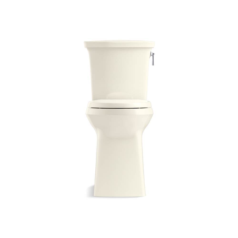 Corbelle Tall two-piece elongated toilet with skirted trapway, 1.28 gpf