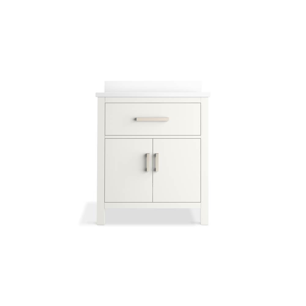 Kresla 30'' bathroom vanity cabinet with sink and quartz top
