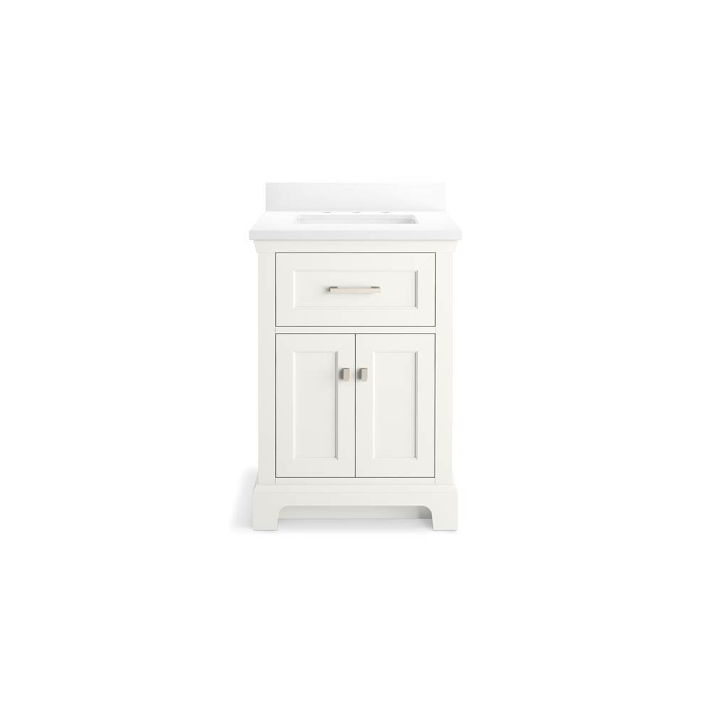 CharlemontE 24'' bathroom vanity cabinet with sink and quartz top
