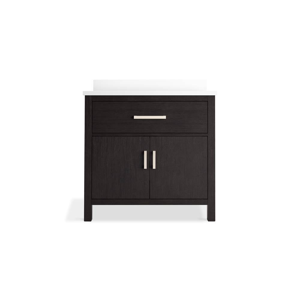 Kresla 36'' bathroom vanity cabinet with sink and quartz top
