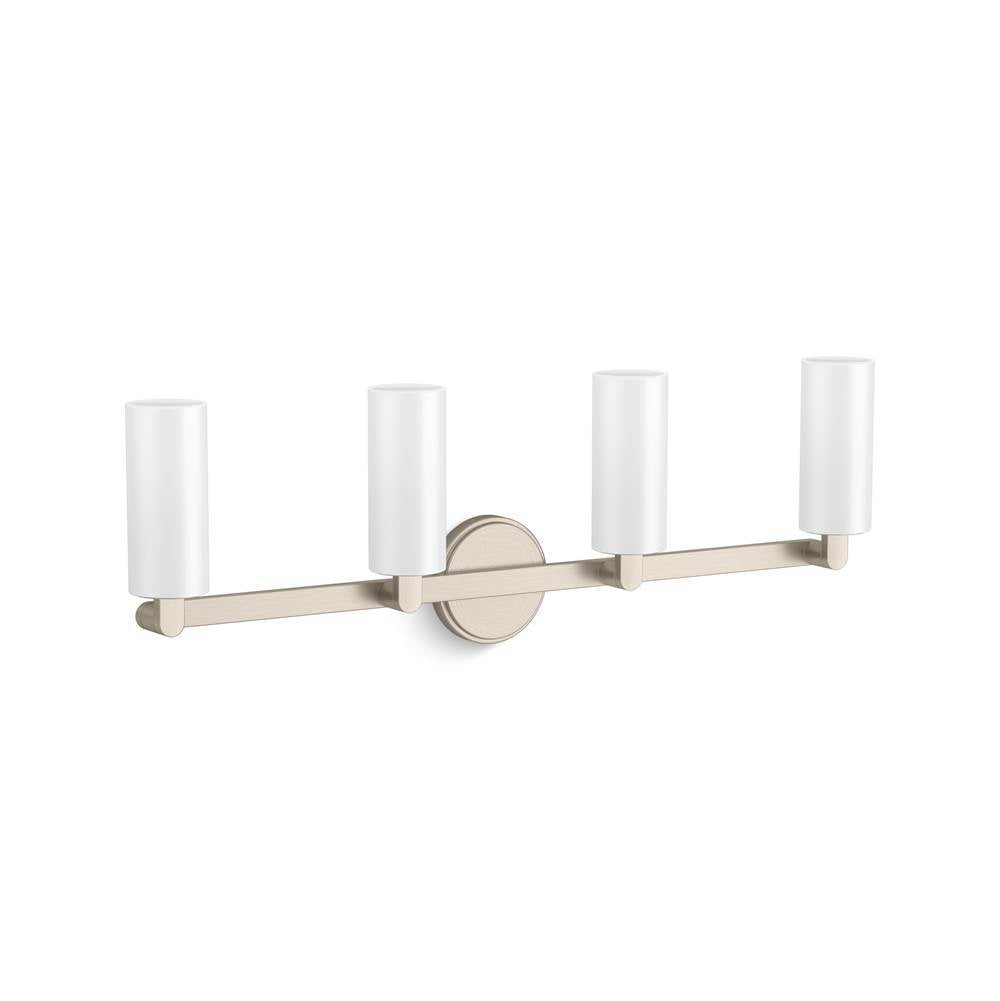 Kohler - Crue Four-light sconce - Brushed Nickel