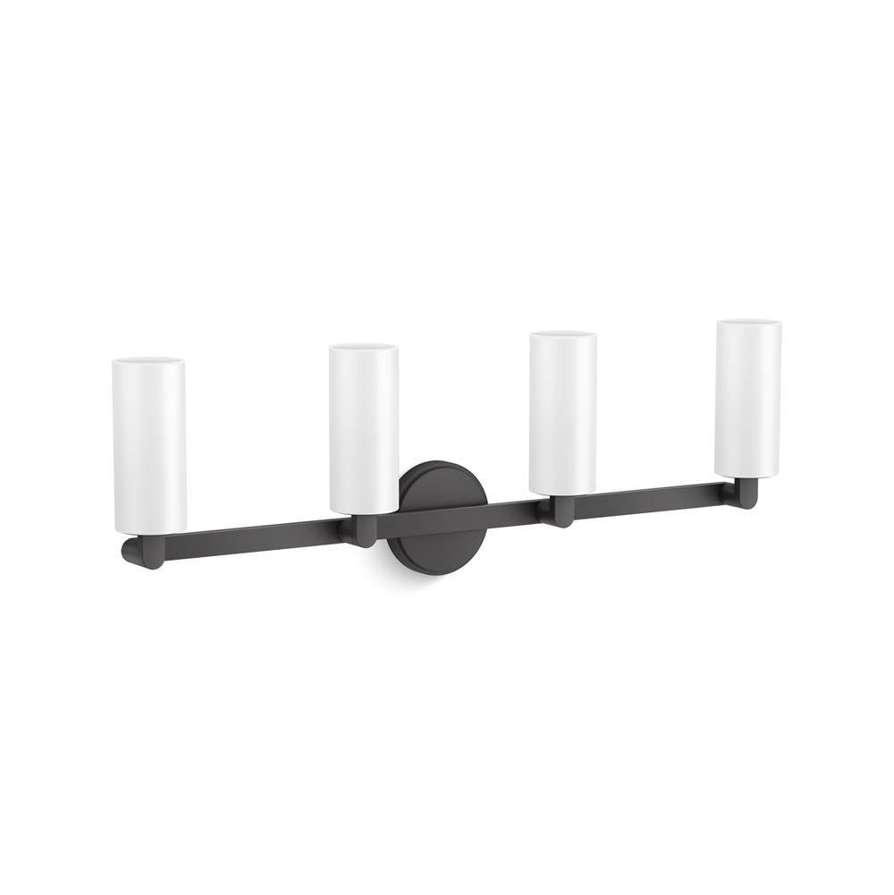 Kohler - Crue Four-light sconce - Matte Black