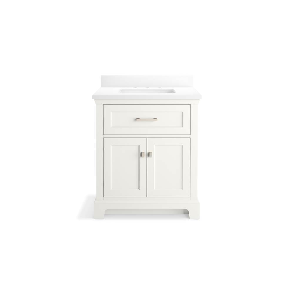 CharlemontE 30'' bathroom vanity cabinet with sink and quartz top