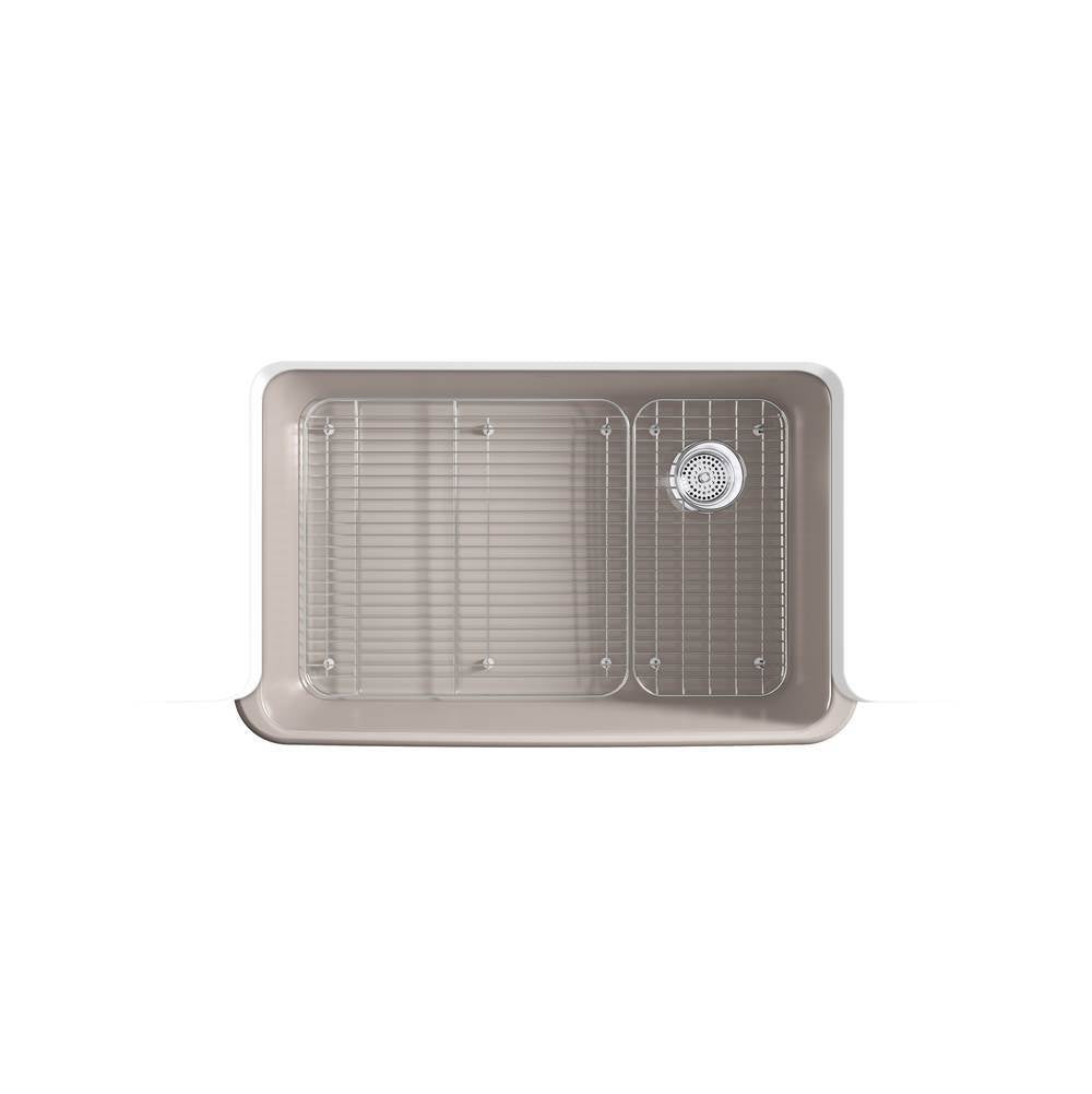 Ironridge 34'' undermount single-bowl farmhouse kitchen sink