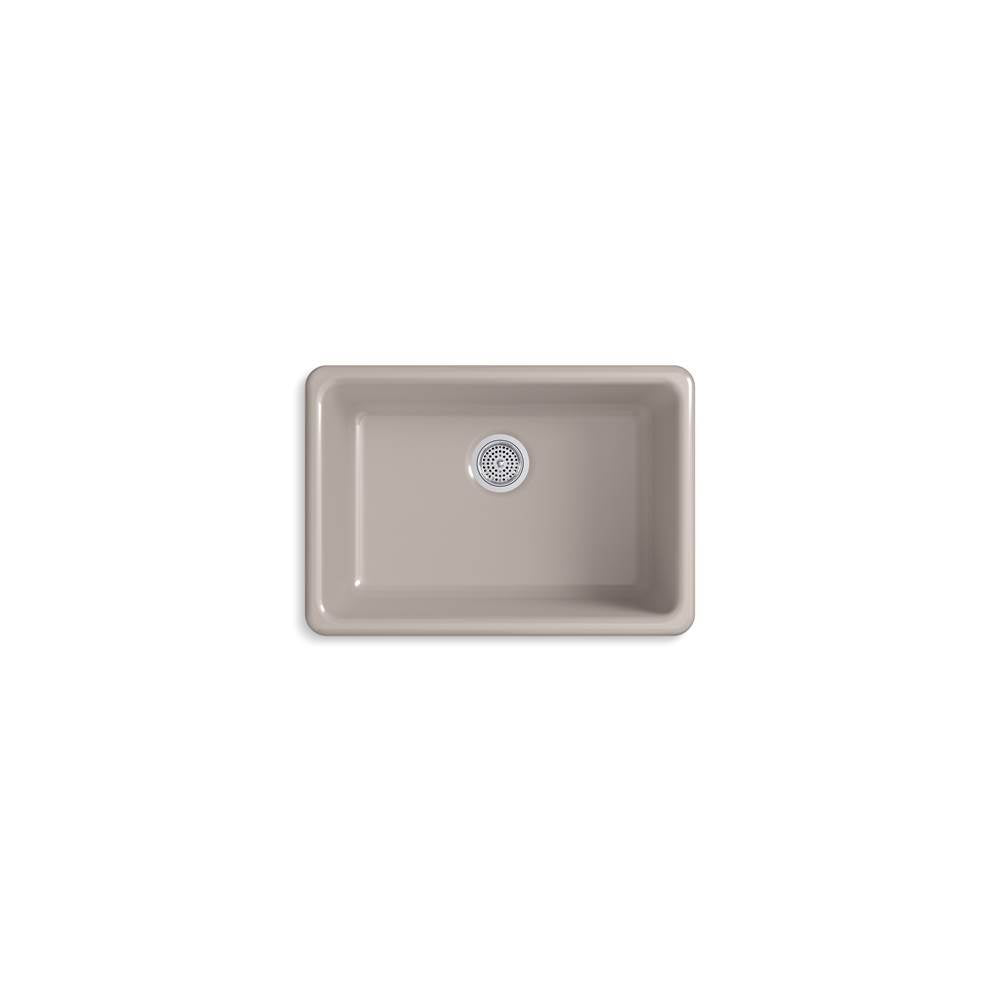 Iron/Tones 27'' top-/undermount single-bowl kitchen sink