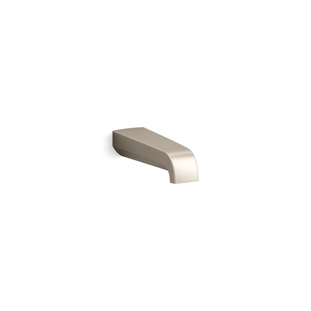 Kohler - Pitch Wall-mount bath spout - Vibrant Brushed Nickel