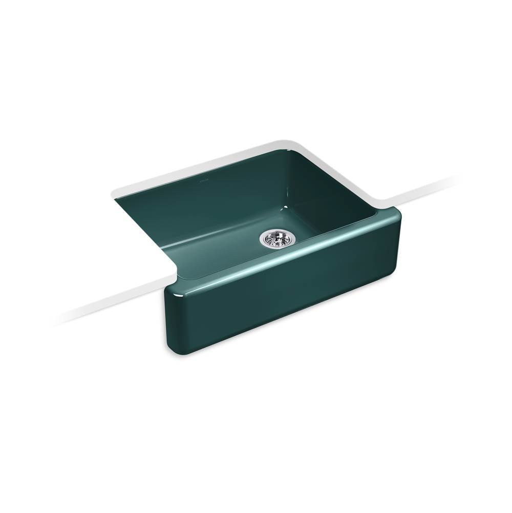 Kohler - Whitehaven 29-3/4'' undermount single-bowl farmhouse kitchen sink - Teal