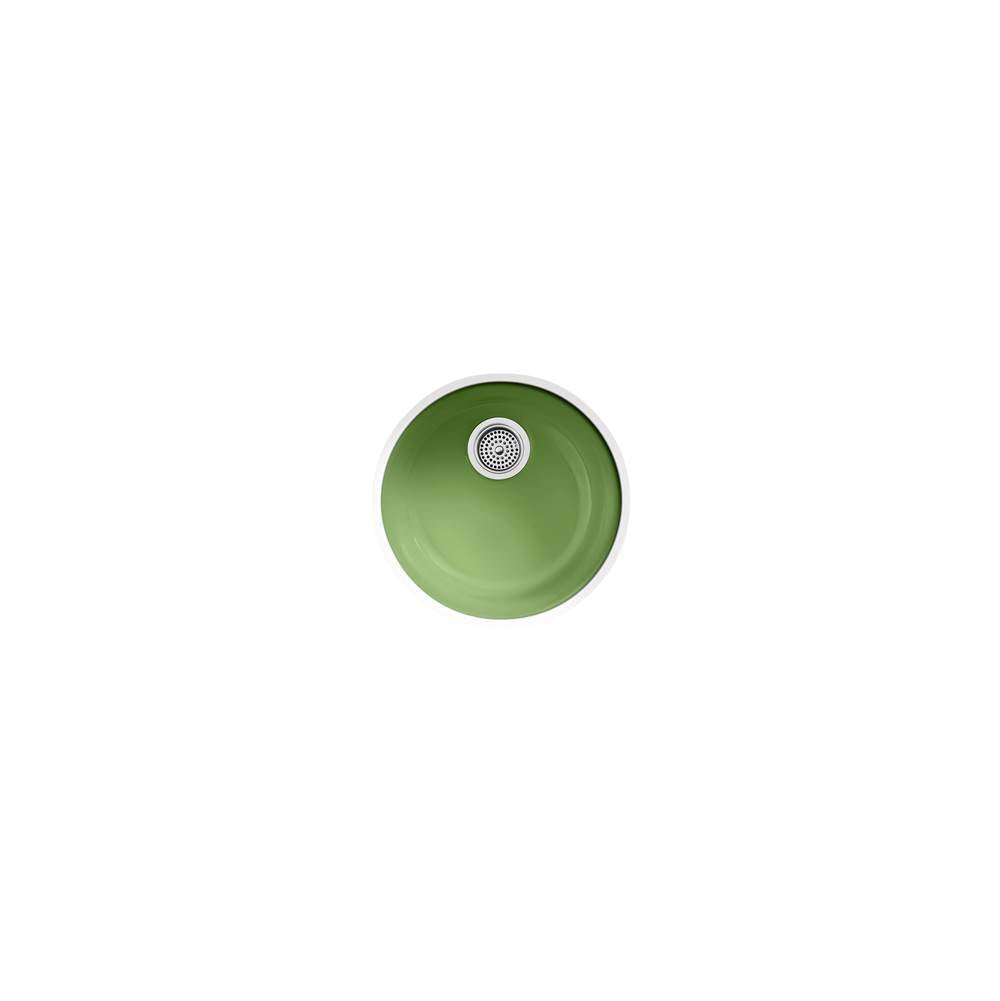 Porto FinoE 18-1/2'' top-/undermount single-bowl bar sink