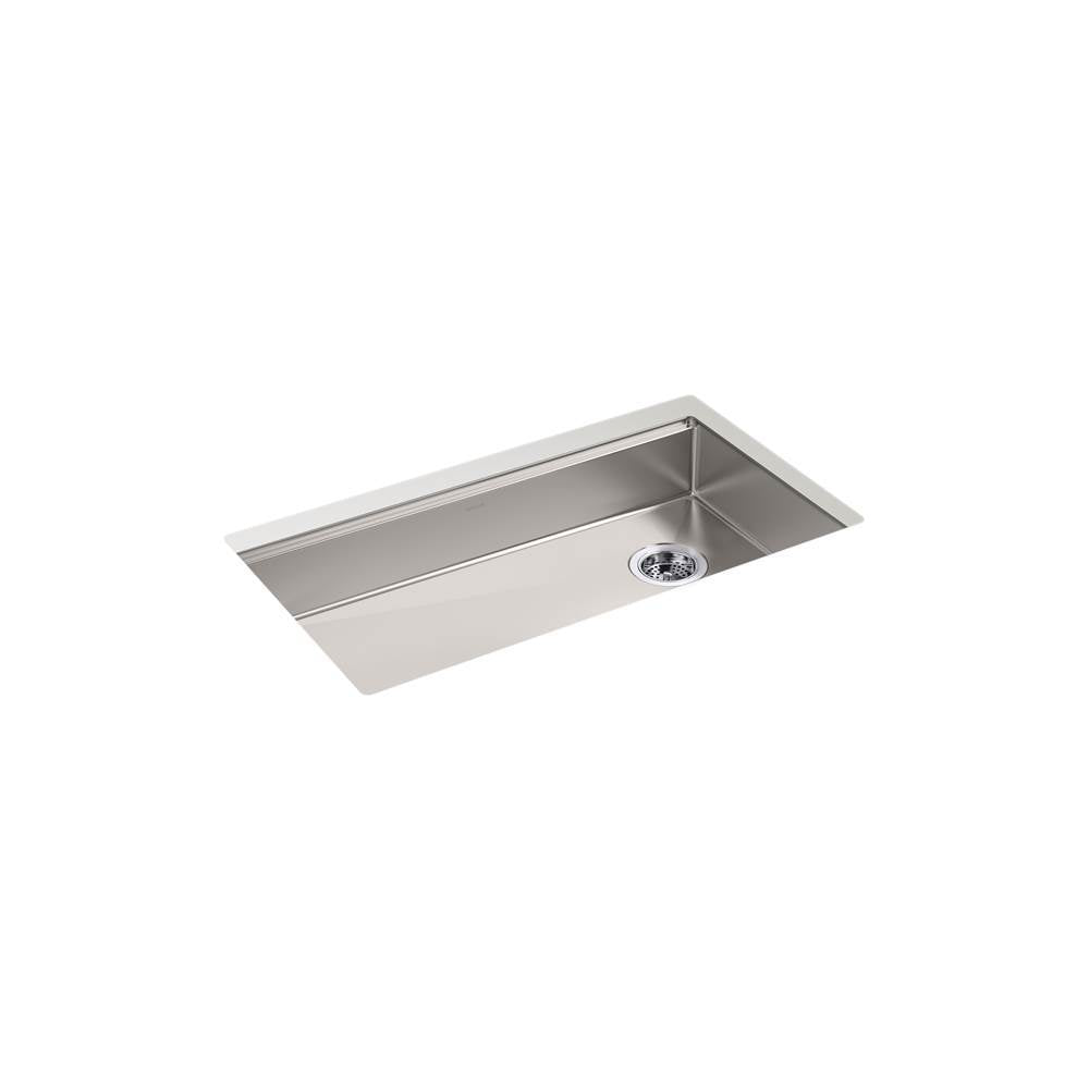 Strive 32'' undermount single-bowl workstation kitchen sink
