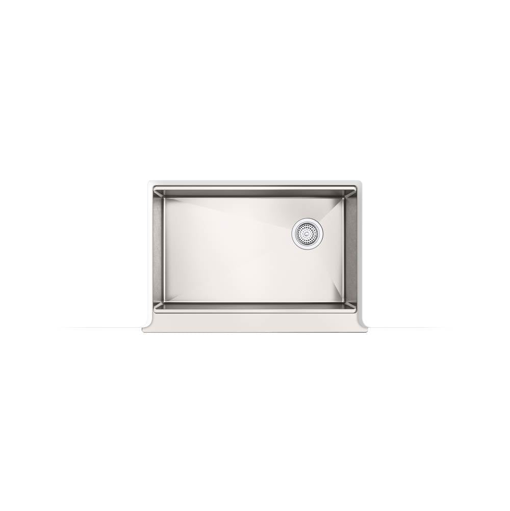 Strive 29-1/2'' undermount single-bowl farmhouse workstation kitchen sink