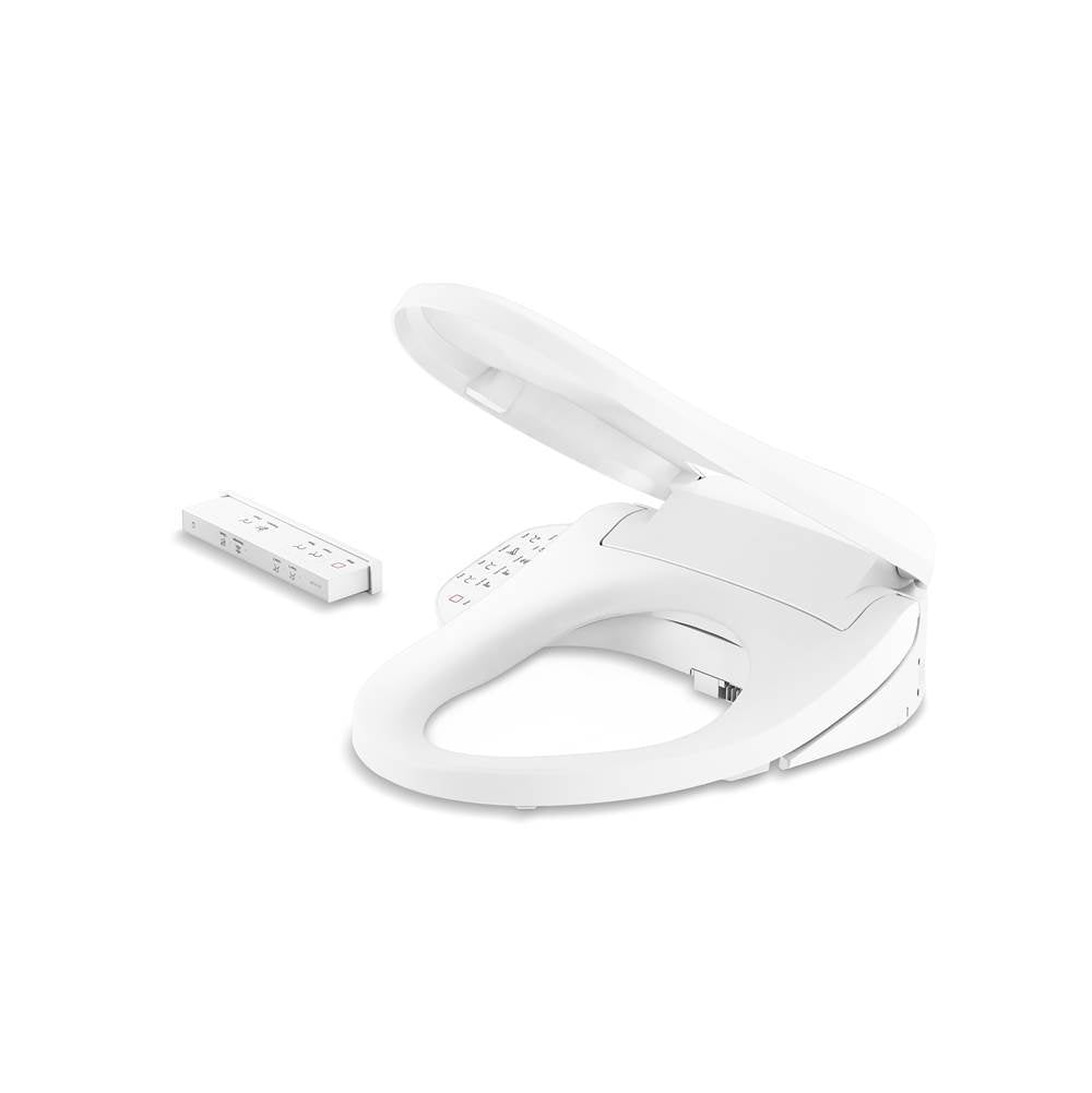 PureWash E725 Elongated bidet toilet seat with remote control