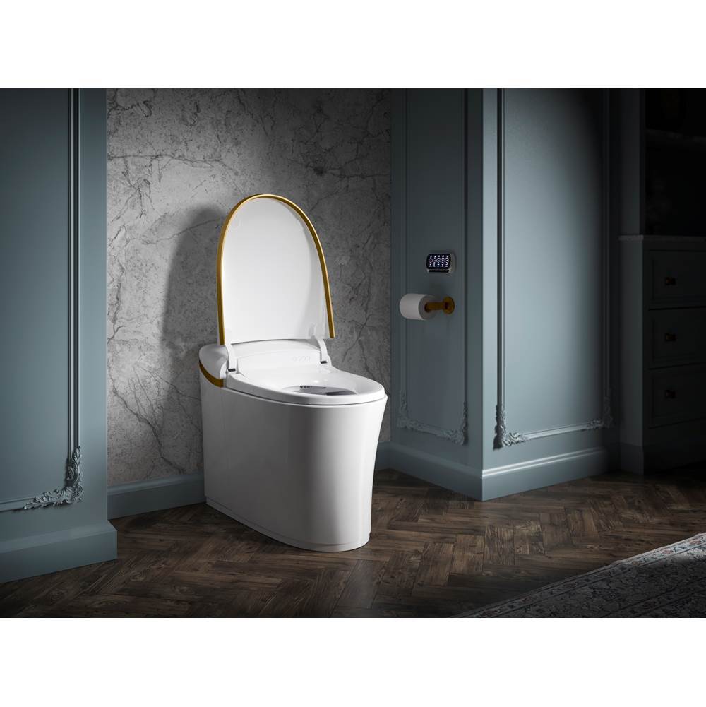 Eir One-piece elongated smart toilet, dual-flush