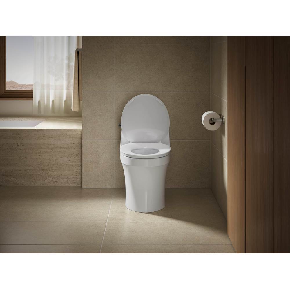 CymbalE ReadyLatch Quiet-CloseE round-front toilet seat
