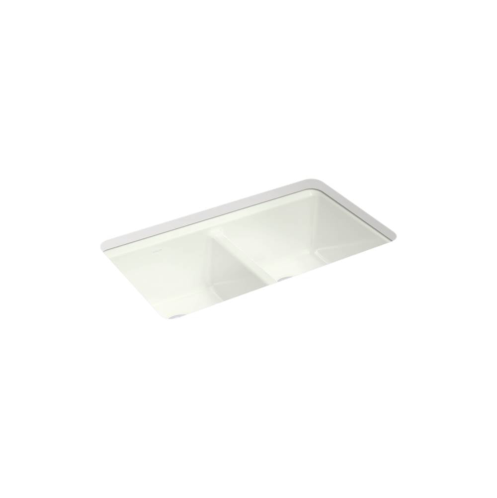 Riverby 33'' undermount double-bowl kitchen sink