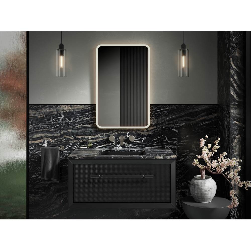Essential Ultrabright 22 in. X 34 in. Rectangular Lighted Mirror