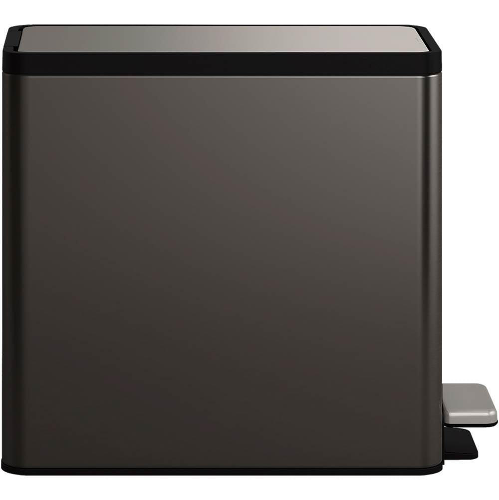 2.5-gallon slim step trash can