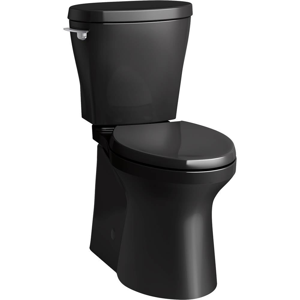 Betello ContinuousClean XT two-piece elongated toilet with skirted trapway, 1.28 gpf