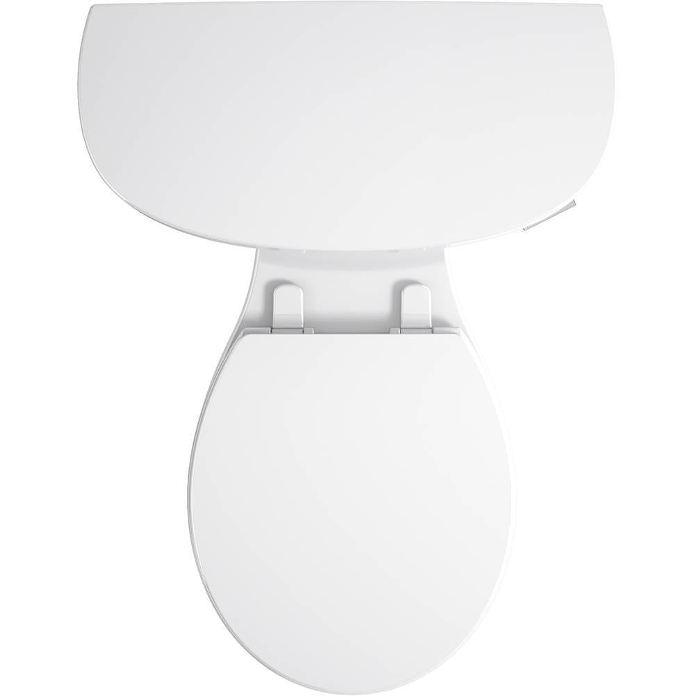 KingstonE Two-piece round-front toilet, 1.28 gpf