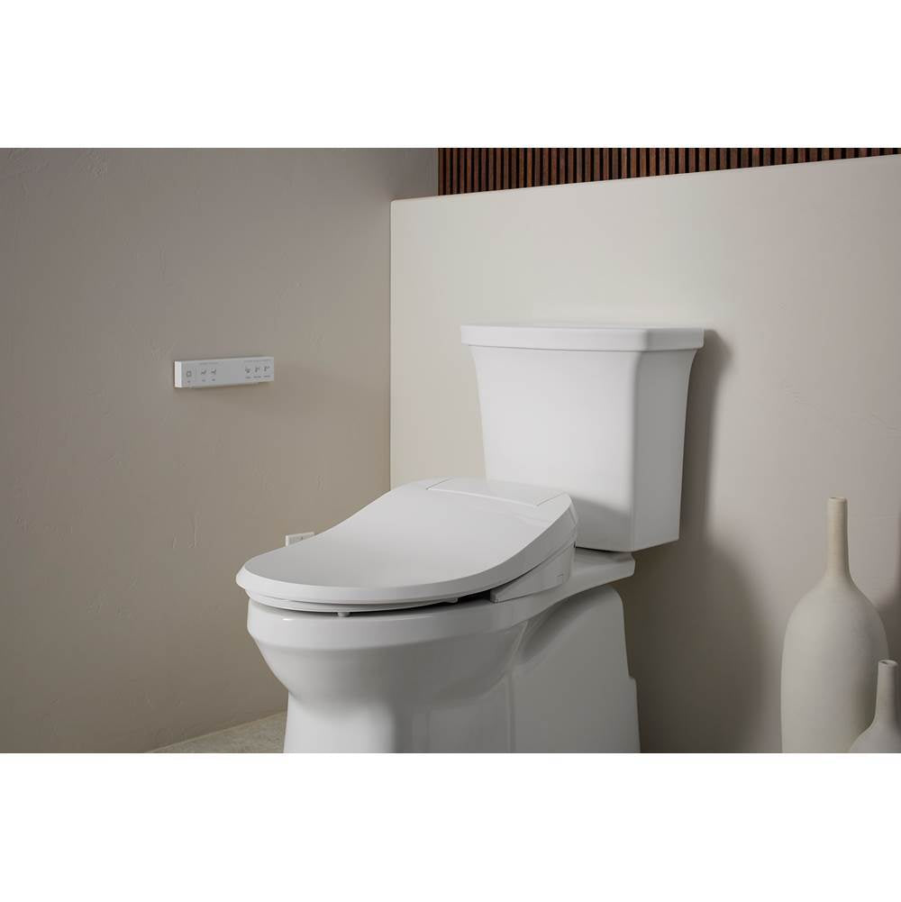 PureWash E700 Elongated bidet toilet seat with remote control