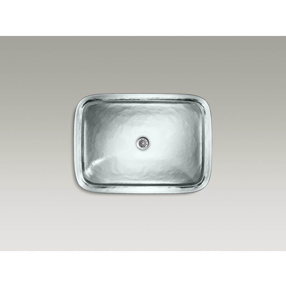 Inia 20-3/4'' rectangular drop-in bathroom sink, no overflow