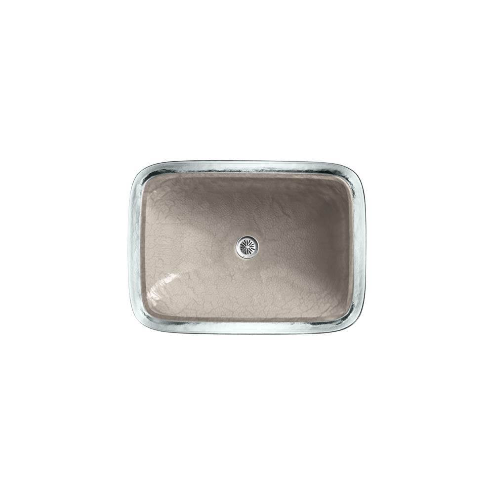 Inia 20-3/4'' rectangular drop-in bathroom sink, no overflow