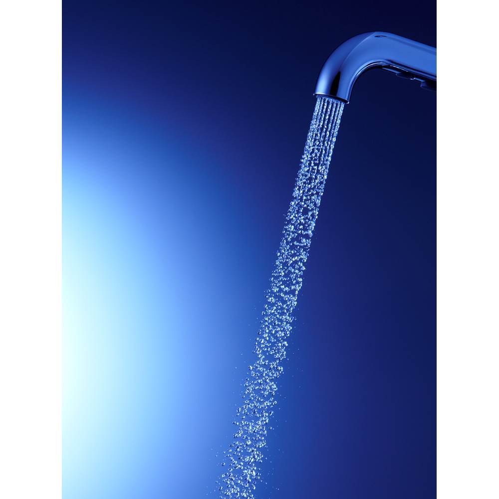 Purist Single-handle kitchen sink faucet with side sprayer