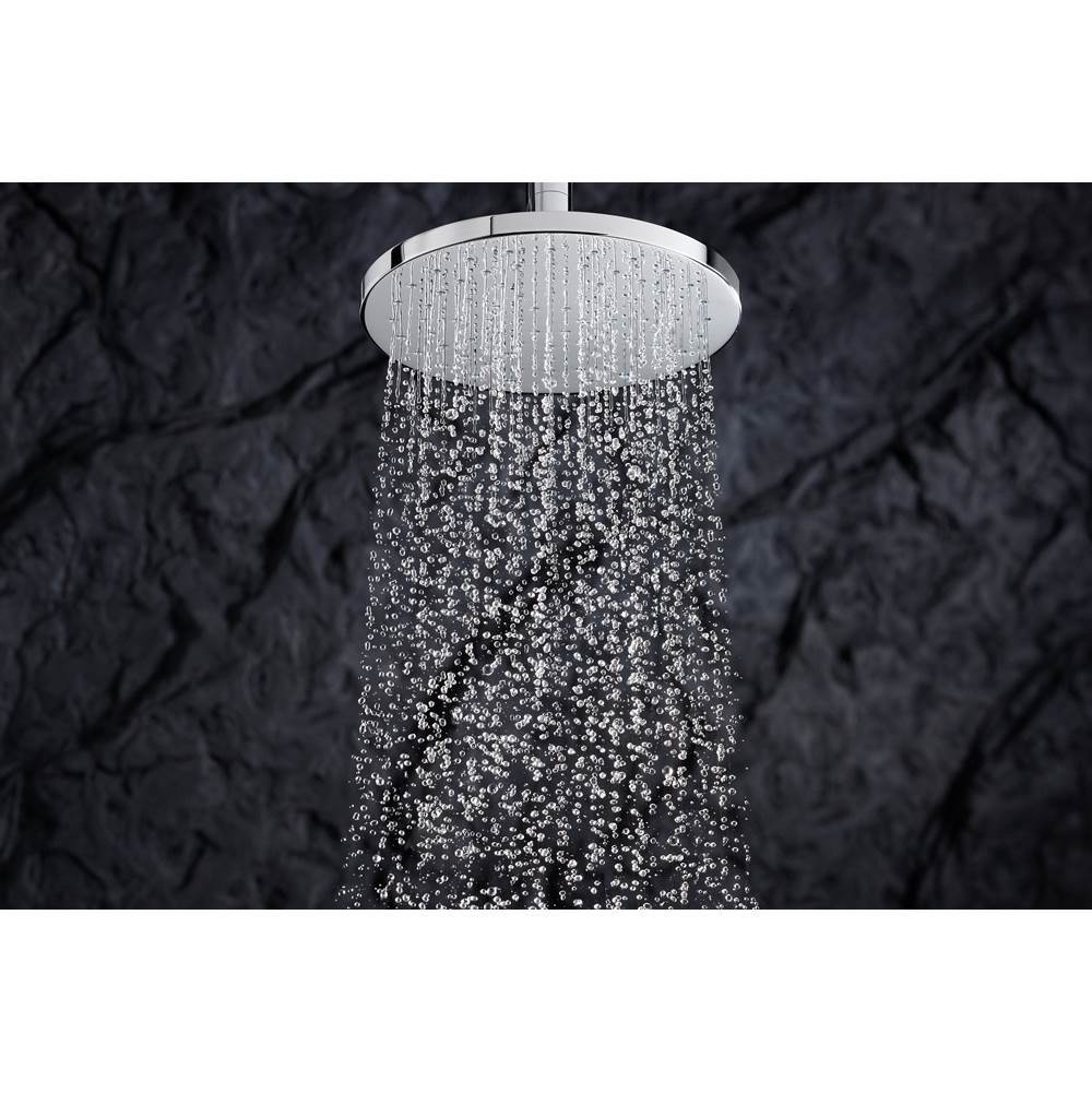 Contemporary Round 12'' single-function rainhead, 2.5 gpm
