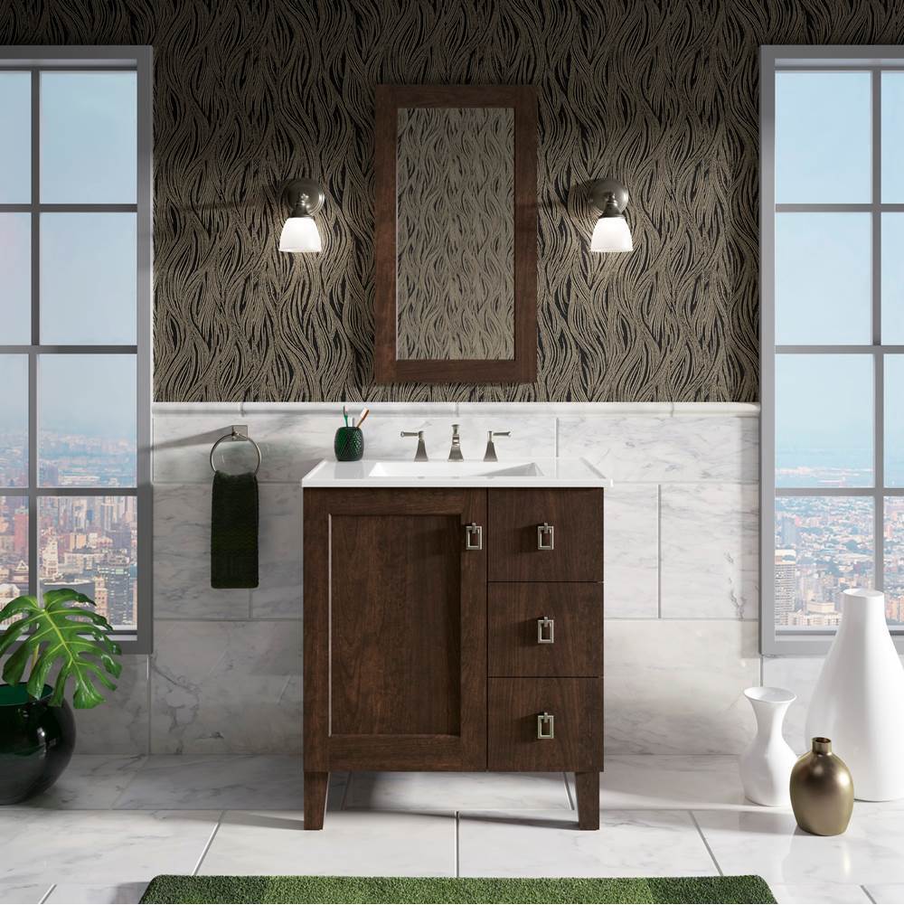 Poplin 30'' bathroom vanity cabinet