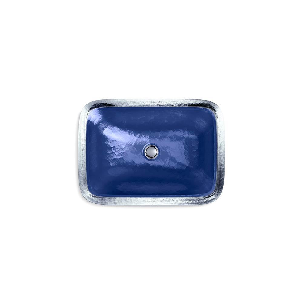 Inia 20-3/4'' rectangular drop-in bathroom sink, no overflow