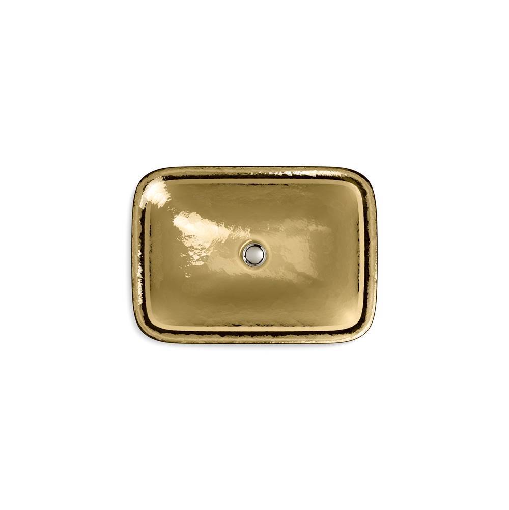 Inia 20-3/4'' rectangular drop-in bathroom sink, no overflow