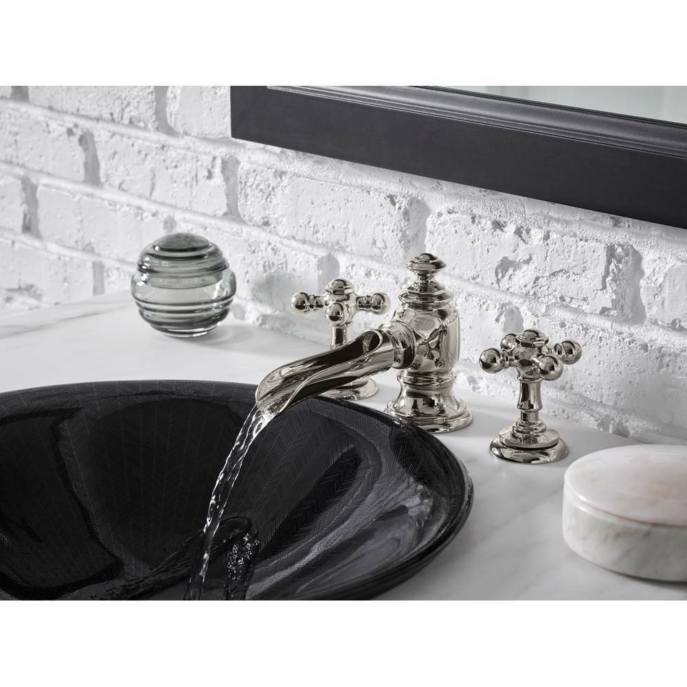 Artifacts with Flume design Bathroom sink faucet spout with Flume design, 1.2 gpm