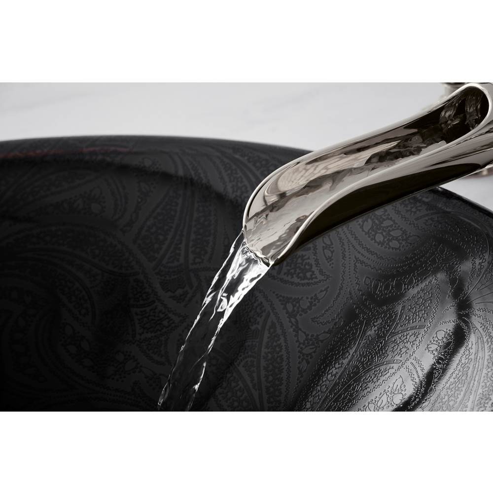 Artifacts with Flume design Bathroom sink faucet spout with Flume design, 1.2 gpm