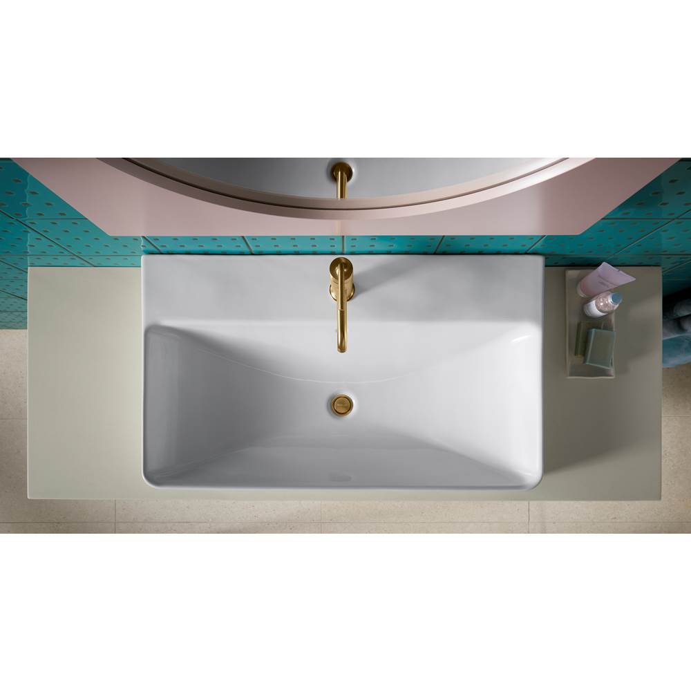 Vox 35-1/2'' rectangular vessel bathroom sink