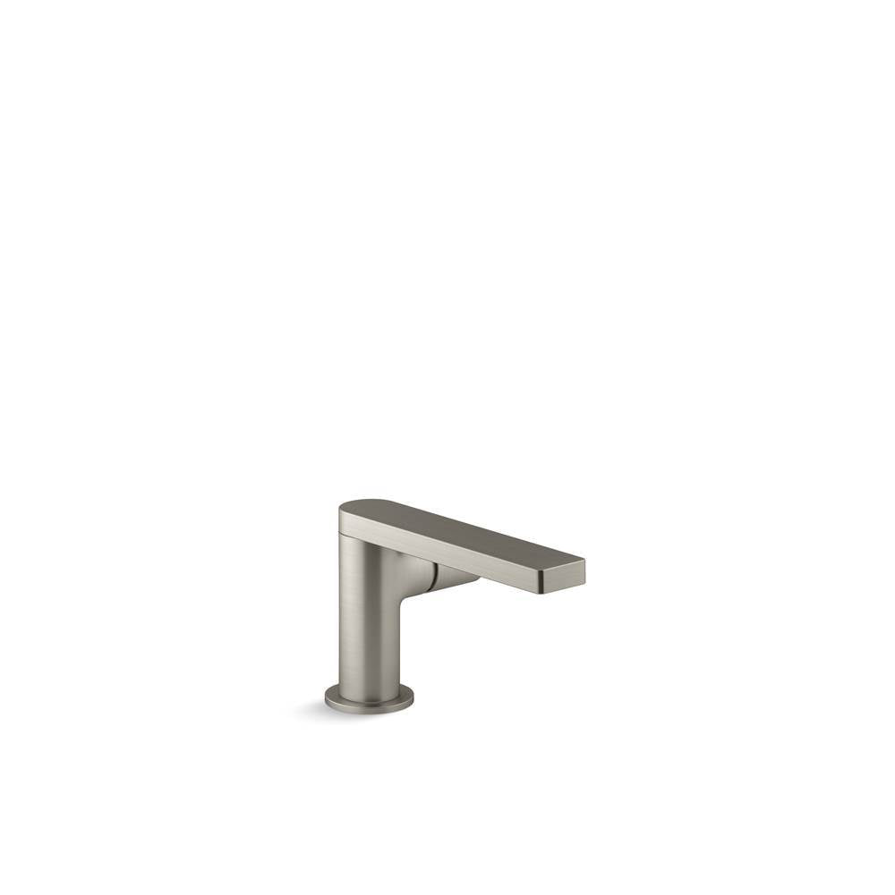 Kohler - Composed Single-handle bathroom sink faucet with Cylindrical handle, 1.2 gpm - Vibrant Brushed Nickel